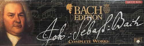 New bach gesamtwerk - bach,