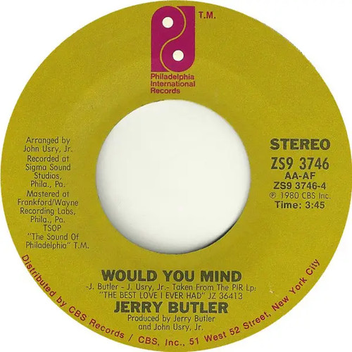 Jerry butler would you - butler, /