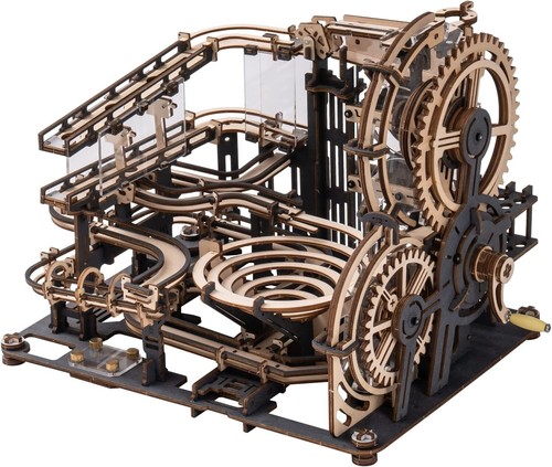 Rokr murmelbahn holzpuzzle - murmelbahn,