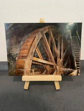 Postkarte hist. Rammelsberg, Goslar, Roeder-Stollen, Erzbergwerk, Kunstrad, 1994