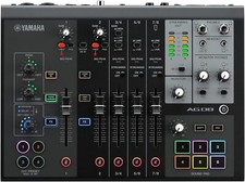 YAMAHA AG08 B Schwarz 8-Kanal