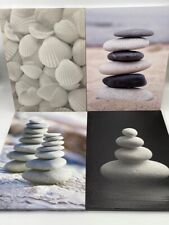 4-er Set Bild Steinturm