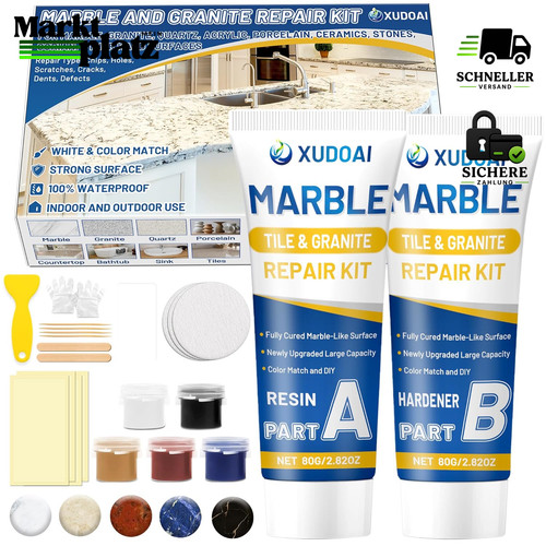 Marmor granit reparaturset - marmor,