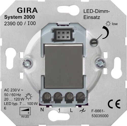 Gira 2390 led - 2390, led-dimm-einsatz