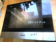 MIELE .Mod.H216E.Außenscheibe   für Herdtür . Glas.59,5x47 cm