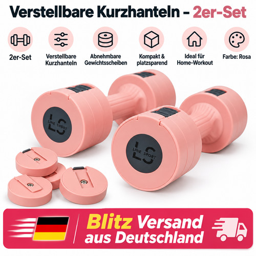 Verstellbare hanteln set - verstellbare,