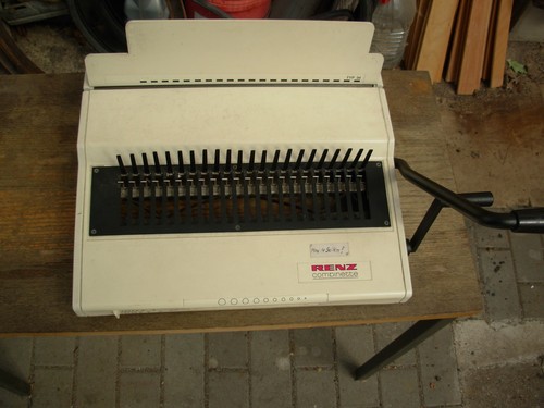 Bindemaschine renz combinette - bindemaschine,