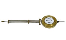 Altes Uhrenpendel Email RA Pendel Ersatzteil f Wanduhr Regulator Uhrwerk clock