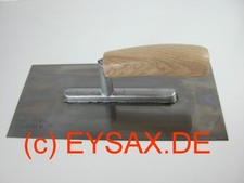 Glättkelle Reibebrett Kelle Glätter A  28cm x 13cm x 0,7 mm ca.350g Holzgriff