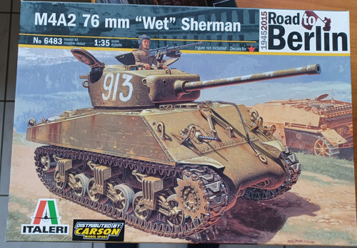 Italeri 6483 m4a2 76mm - m4a2,