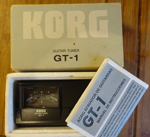 Korg guitar tuner ovp - korg, gt-1