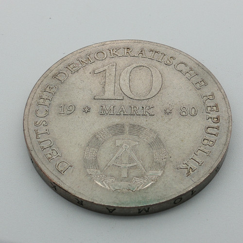 Ddr gedenkmünze mark 1980 - mark,