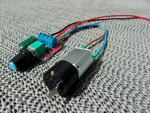 Getriebemotor 12v regler - 6-12v, dc+regler