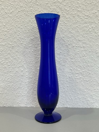 Kobaltblaue kristall vase - kobaltblaue,