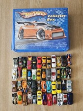 48x Hot Wheels + Collector Box