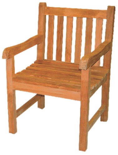 Premium teak sessel mit - teak,