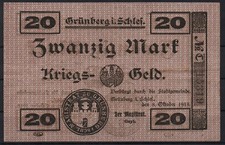 [28389] - Notgeld GRÜNBERG