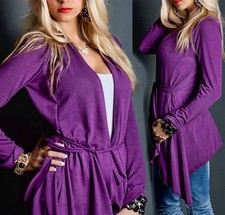 Girly Damen long Weste Fein