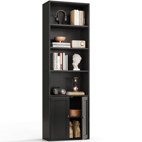 Bücherregal mit türen - mit,