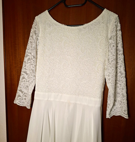 Swing brautkleid spitze weiß - brautkleid,