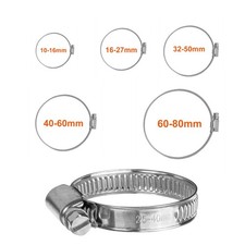 1–50 Stück Schlauchschellen