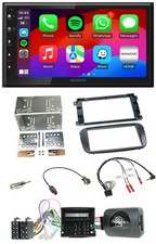 Kenwood Lenkrad USB DAB 2DIN Bluetooth Autoradio für Ford S-Max Mondeo Profi sch