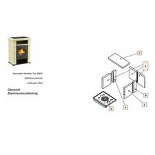 Ersatzteil WAMSLER für Kaminofen Montafon Typ 10870