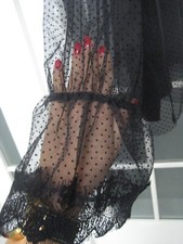 Spitzenbluse Tunika Gr. 40 L