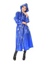 Regenmantel Raincoat Manteau de pluie Impermeable PVC - L - XL blau