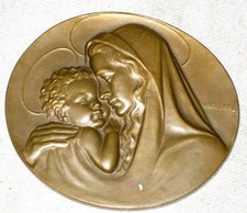 ANTIQUE MADONNA BABY JESUS