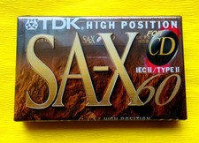 1x TDK SA-X 60 Cassette Tape