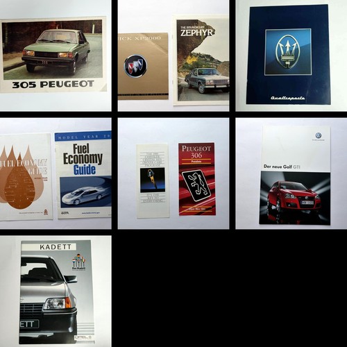 70er jahre autoprospekte - jahre,
