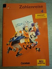 Zahlenreise, Arbeitsheft Klasse 4, Mathematik, Cornelsen Verlag