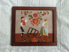 Original Hinterglasmalerei