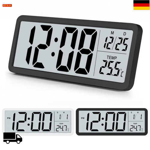 Digital wanduhr - digital,