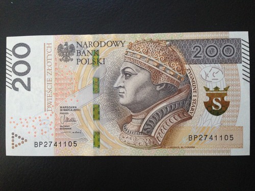Polen 200 zlotych - zloty, 2015