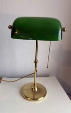 Banker-Lampe,  Messing