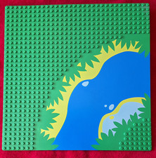 Lego 1 x Platte 32x32 Bauplatte 2359px3 grün Fluss Grundplatte Zubehör 6278 6292