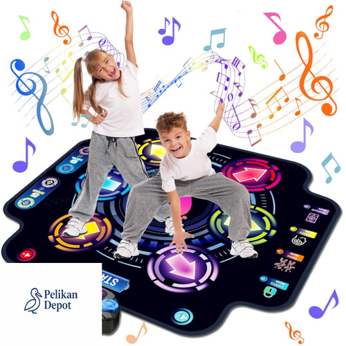 Led tanzmatte für kinder - tanzmatte,