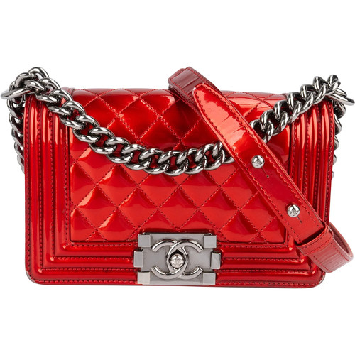 Chanel patent small boy - chanel,