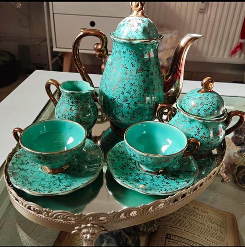 Vintage tee kaffeeservice - vintage, tee-/kaffeeservice