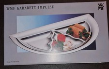 WMF Kabarett Platte Edelstahl Beilage Naschen Cromorgan 80er Jahre Neu OVP TOP