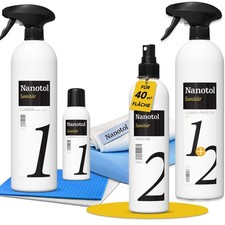 Nanotol Nanoversiegelung Set Badezimmer - Kalkabweiser für Dusche und Badkeramik