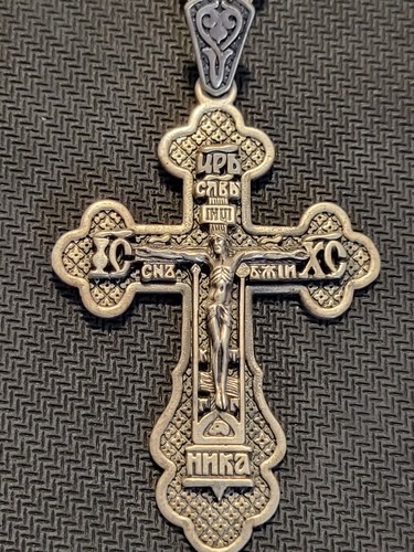 925 silber kreuz mit - kreuz, kette