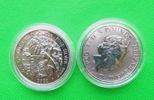 1 x 2 oz Silbermünze UK 2022