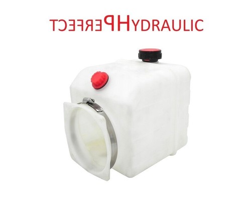 Hydrauliköltank plastik - hydrauliköltank, 4l