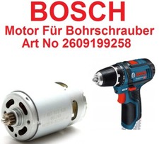 Bosch 2609199258 motor - 2609199258, für