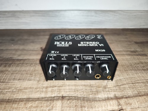 Rolls mx28 stereo mini mix - rolls,