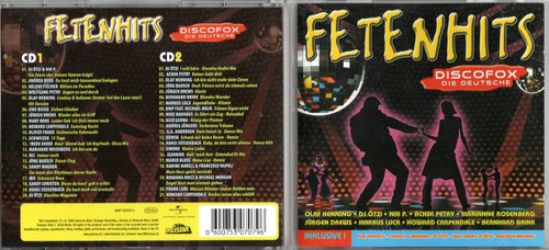 Fetenhits discofox die - -,