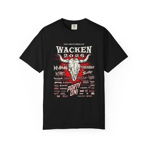 Wacken 2026 festival shirt - 2026,